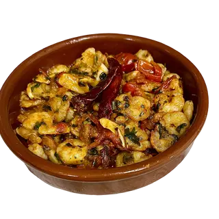Tajine de crevettes Pil Pil