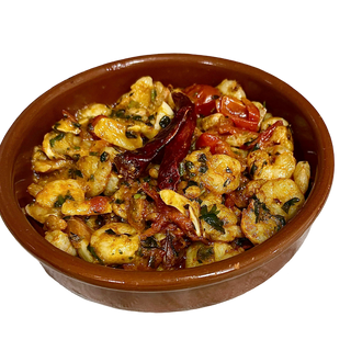 Tajine de crevettes Pil Pil