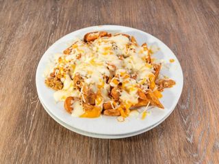 PATATAS CAMPERAS TACO Y QUESO