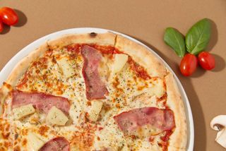 Pizza de Bacon e Ananás