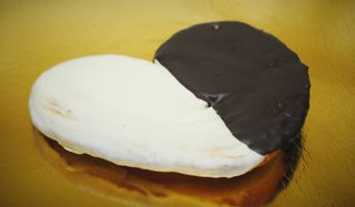 Palmera Chocolate Blanco y Negro