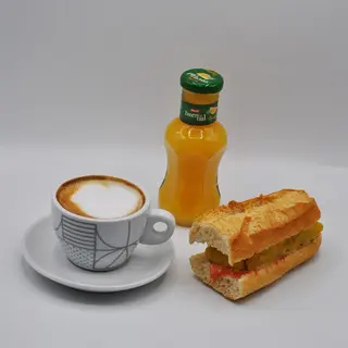 Desayuno Pulga Tortilla de Patata