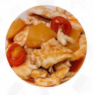 50. Pollo in agrodolce