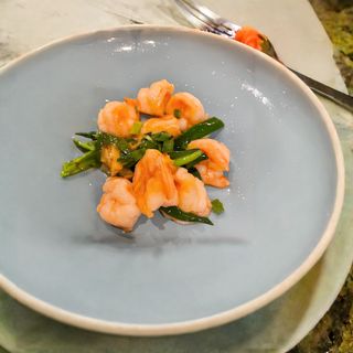 48. Gamberi in salsa curry