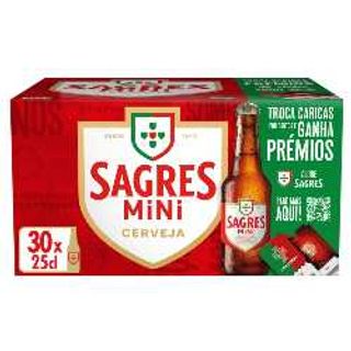 30x Mini Sagres 25cl (5,0% Vol.)