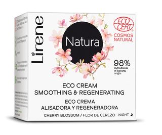 Crema de noapte LIRENE, 98% ingrediente de origine naturala, 50ml