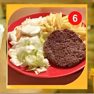 Hamburger piatto