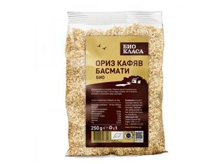 Био ориз басмати кафяв (250г)