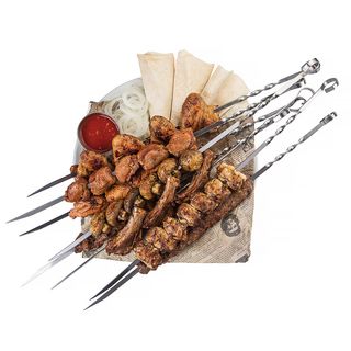 Шашлычный набор (8 палочек) (1400/150/50/90г)