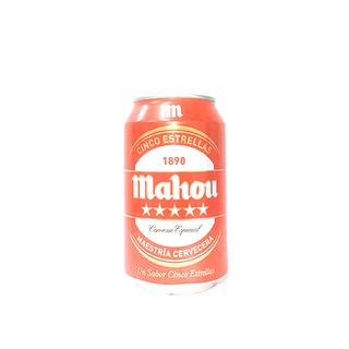 Cerveza Mahou 5 estrellas (0.33 l.)