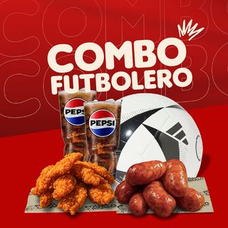 COMBO PARA 2 CON PEPSI ZERO
