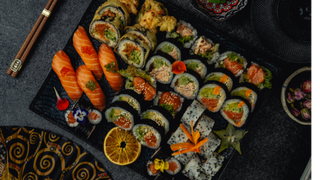 Zestaw Łososiowy Raj (46 szt.)