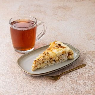 Słodka chwila z herbatą