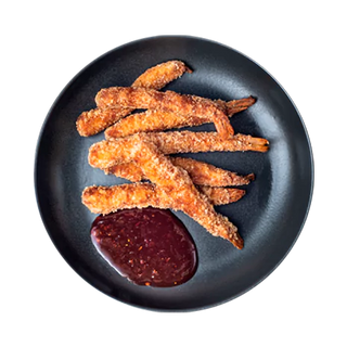 Креветки фрі із солодким чилі