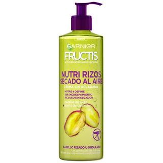 Crema Gel Nutri Rizos Secado al Aire Garnier-Fructis 400 Ml.