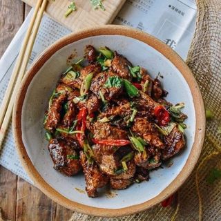Dry Cumin Lamb
