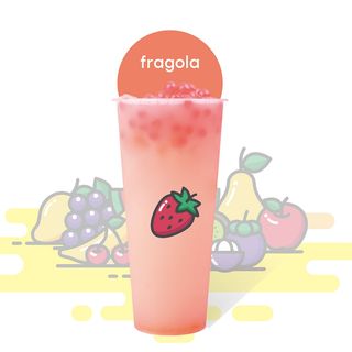 Bubble thè fragola