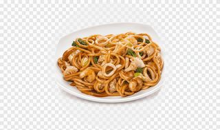 Nouilles Asiatiques Aux Crevettes