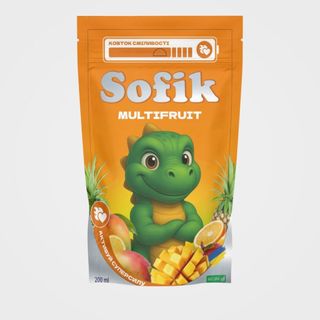 * Напій Sofik мультифрукт 0,2 мл