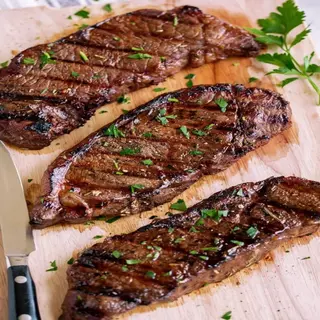 Grilled beef steak 