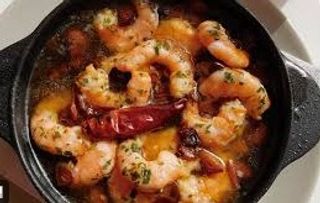 Langostinos Al Ajillo