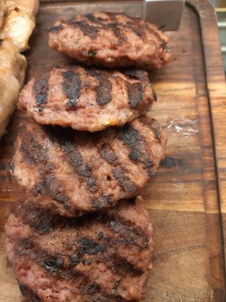 Телешко кюфте на скара