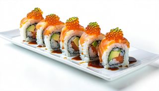U11. Tobiko uramaki