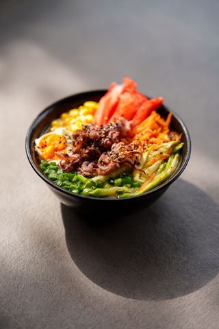 Ramen sa krabom i lignjama
