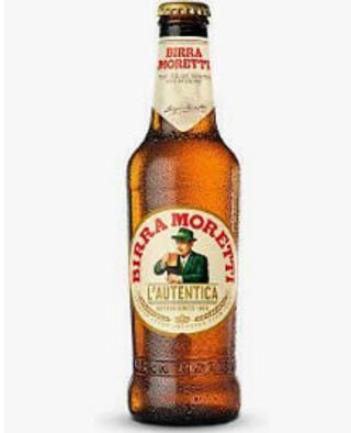 Birra Moretti cerv. Italiana.