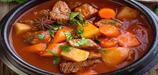 Vegetables with meat