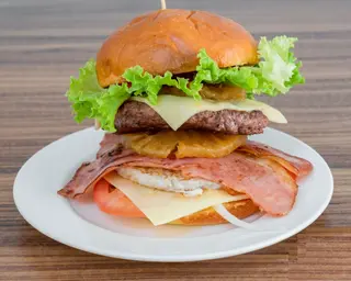 Hamburguesa Gourmet Hawaiana