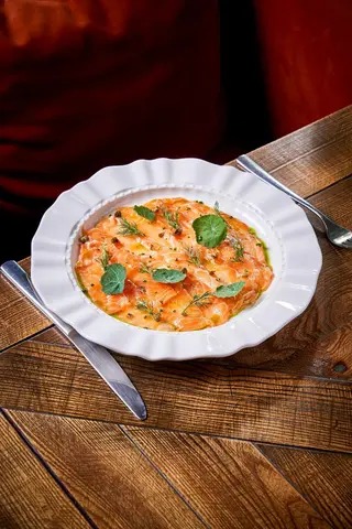 Carpaccio de somon