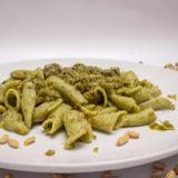 Pesto Con Pasta Seca