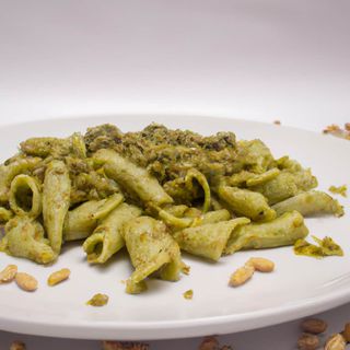 Pesto Con Pasta Seca