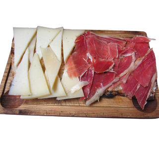 Torrada de jamón ibérico y queso manchego