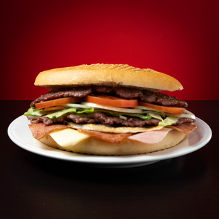 Hamburguesa Doble de Ternera