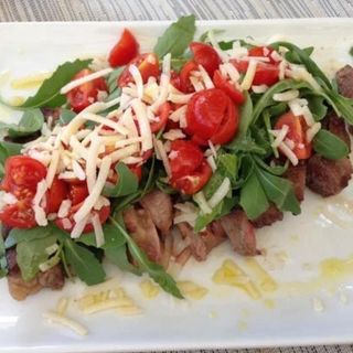 Tagliata di carne tricolore