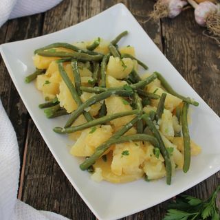 Patate all'insalata fagiolini