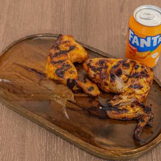 1/2 Peri Peri, Patatas Fritas O Arroz Y Refresco