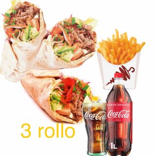 menú 17 |  Rollos (3 Uds.)