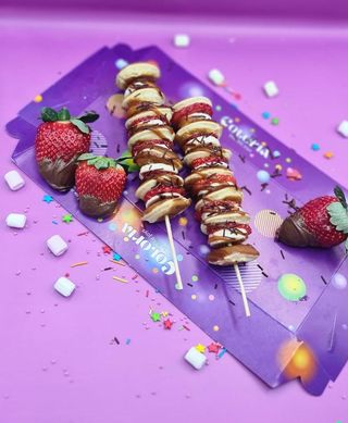 Strawberry Banana Double