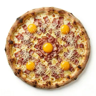 Pizza Carbonara (Mitjana)