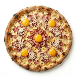 Pizza Carbonara (Mitjana)