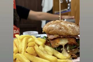 Hamburguesa especial de Pollo Crujiente 