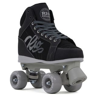 Ролики Rio Roller Lumina black-grey, Чорно-сірий, 40.5