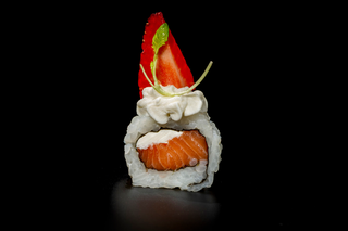 193. Uramaki De Salmón Y Queso (8 Uds.)