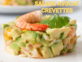 Salade Avocat Crevette