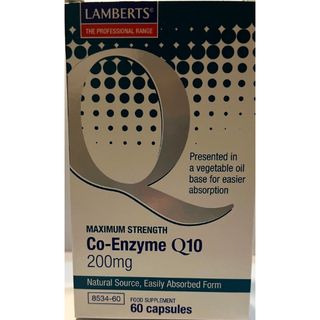 Co-enzima Q10 (200 Mg.), 60 Cápsulas, Lamberts Española, S.l.