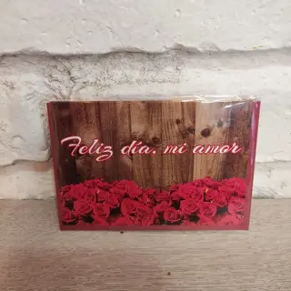 Feliz día mi amor 
