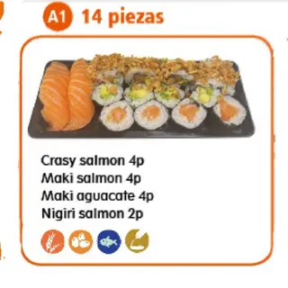 A1. Bandeja (14 Pzs.)